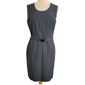 Calvin Klein Women's Gray Suiting Dress